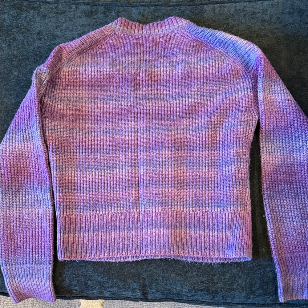 LOFT Multicolor Button-Up Cardigan - Picture 3 of 3